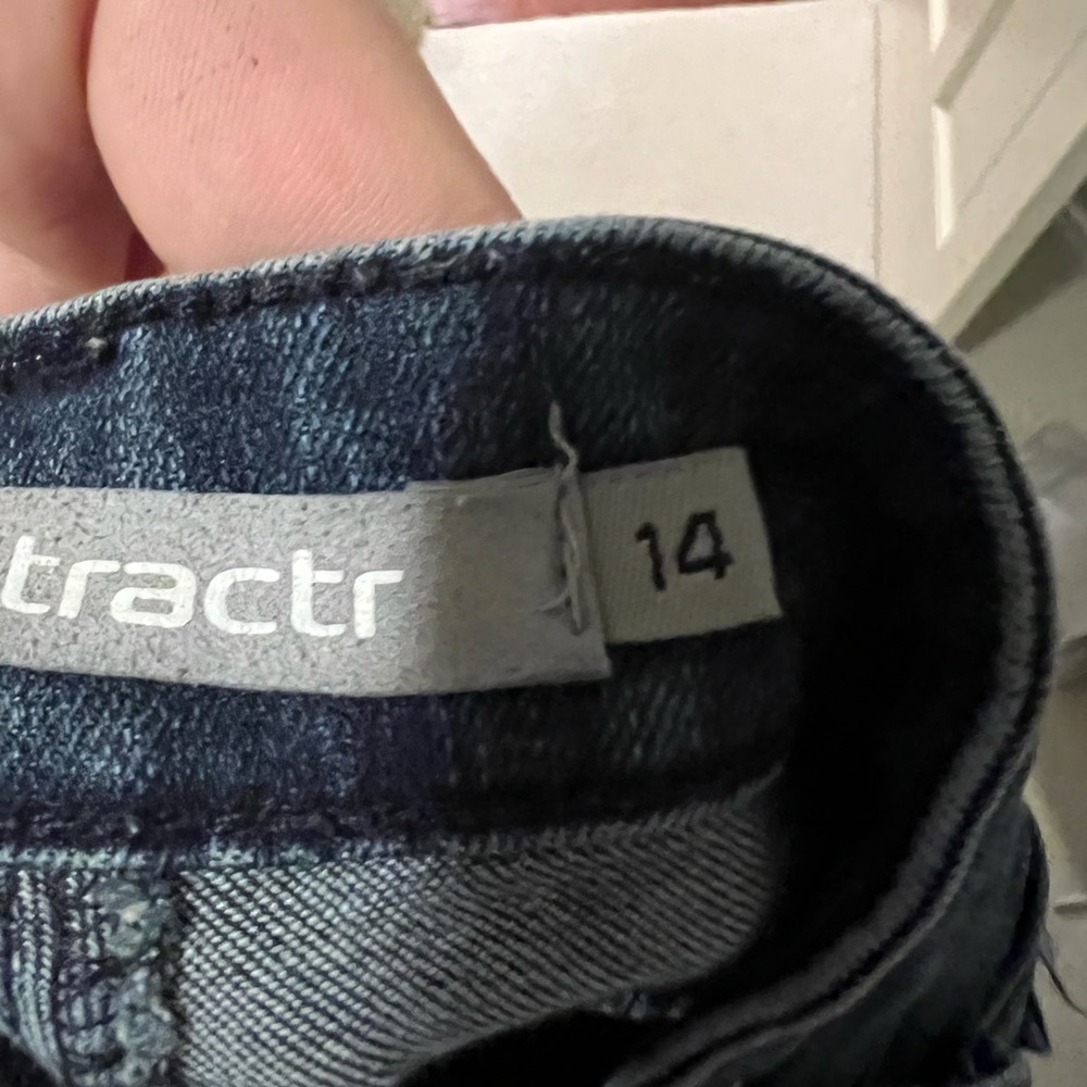 Tractr girls size 14 star jeans